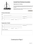 GPPA Funding Request
